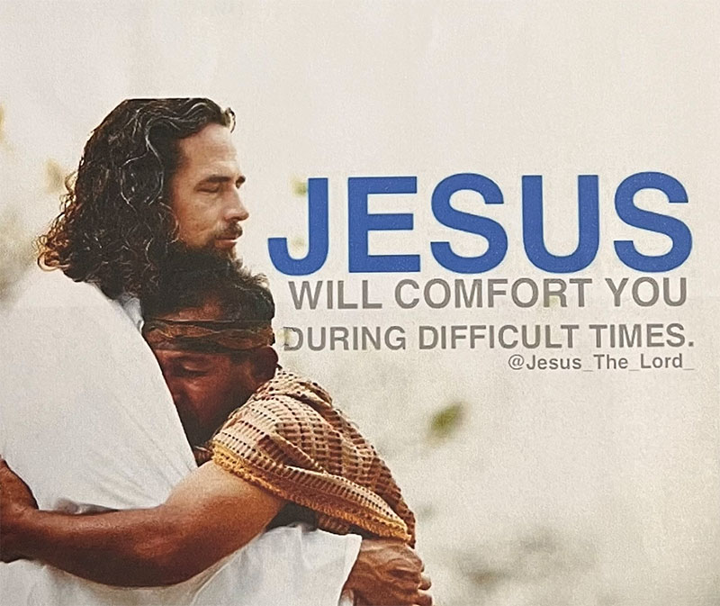 Jesus Will Comfort you