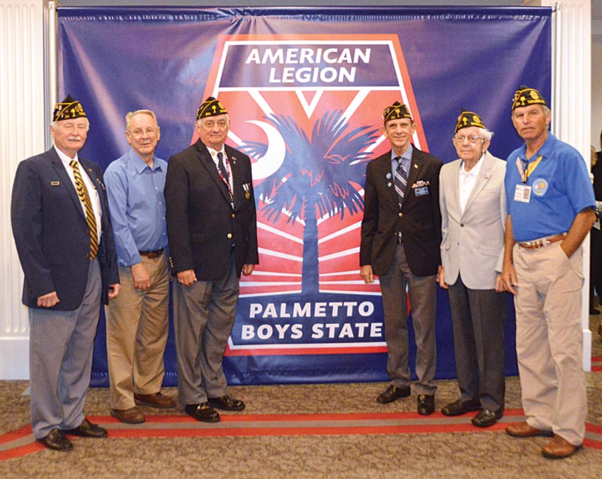 Members of Major Rudolf Anderson, Jr. American Legion Post 214 attended the The American Legion sponsored Palmetto Boy’s State held at Anderson University. American Legion Posts send boys from local schools to Boy’s State to learn about US History and how it works by electing their own state government officials, such as a governor, attorney general, legislators, etc.
