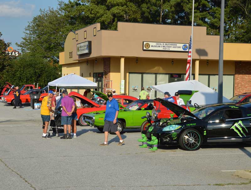 The Major Rudolf Anderson, Jr. American Legion Post 214 had their Fall Car Show on 3110 Wade Hampton Blvd. in Taylors, SC. There was a large turnout, lots of food, ice cream, good weather and lots of fun viewing the automobiles.