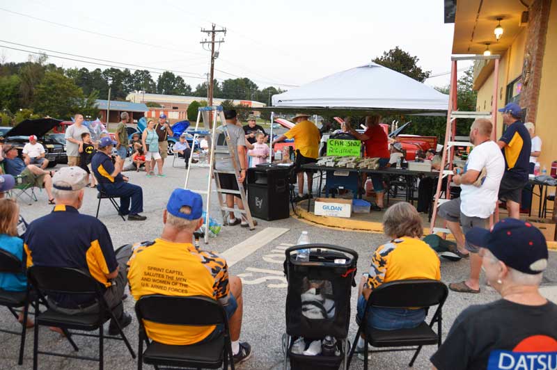 After the car show arranged by American Legion Post 214 at 3110 Wade Hampton Blvd. in Taylors, SC, there was a drawing with lots of prizes and winners.