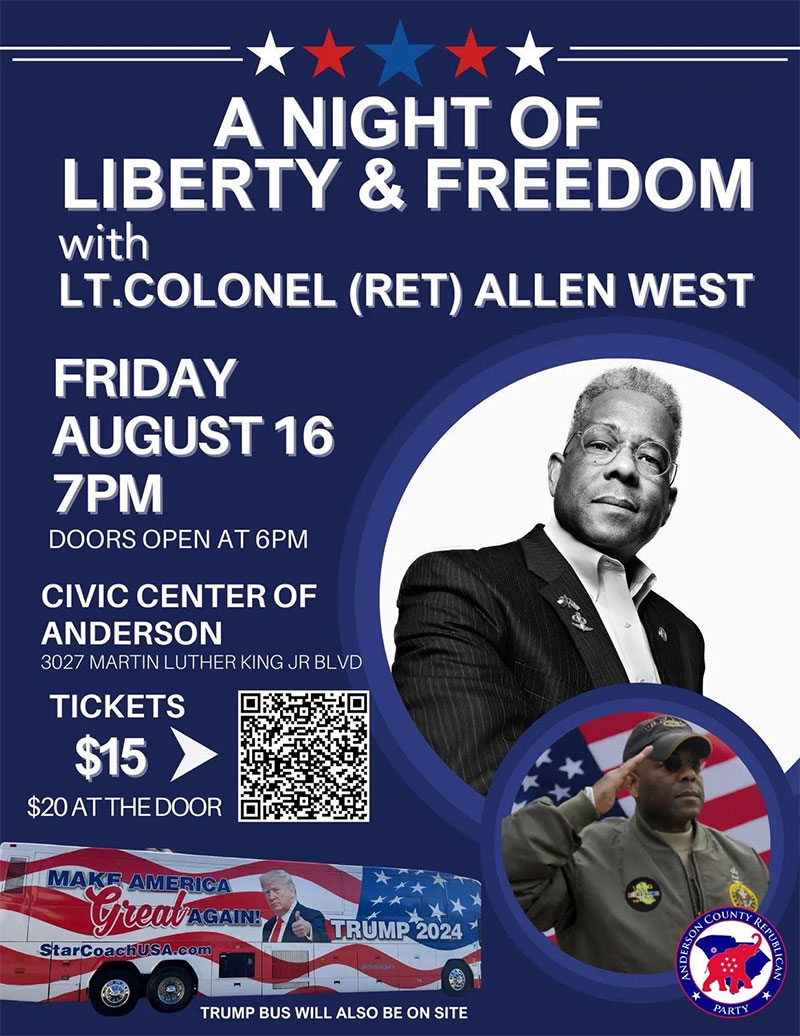 A Night of Liberty and Freedom with Allen West