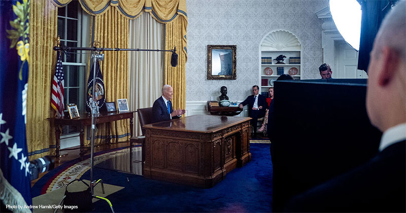 Biden Dodges Explaining Decision to Drop Out in Address