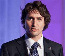 Canadian Prime Minister Justin Trudeau
