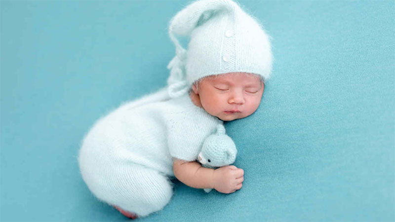 Cute Blue Baby