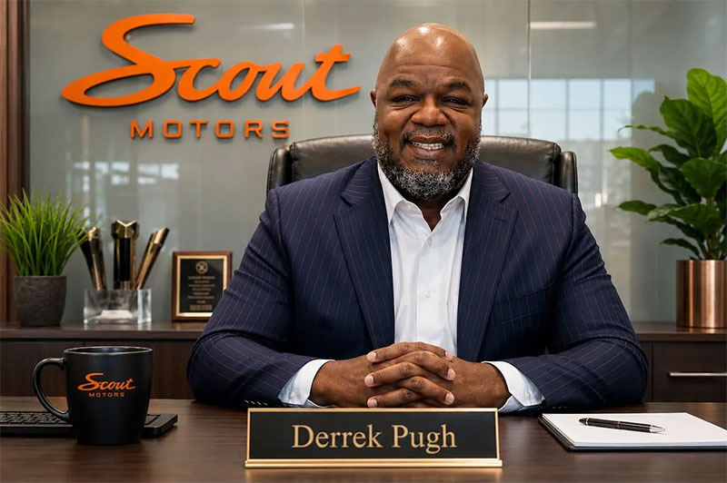 Derrek Pugh Scout Motors