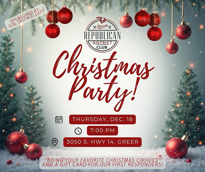 Fourth Republican District Club Christmas Party 2025