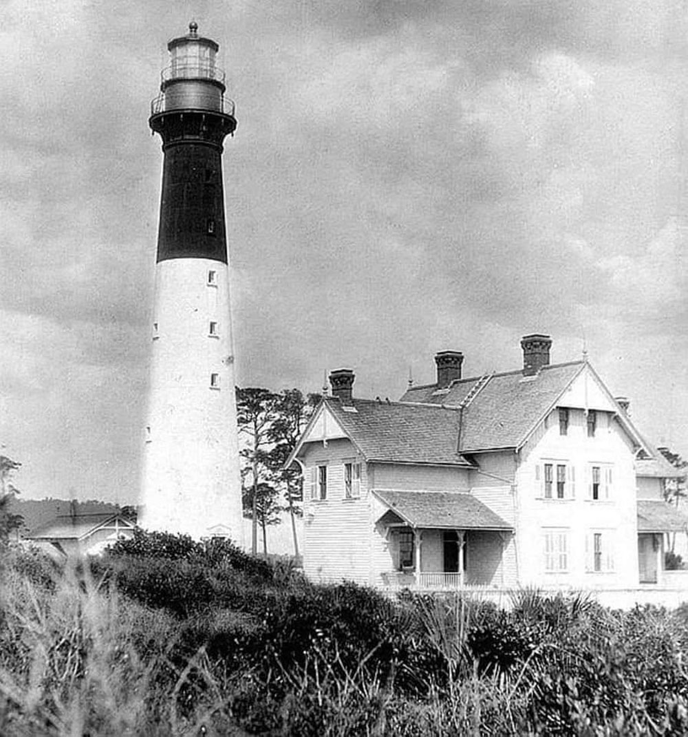 Hunting Island Lighthouse in 19th Century