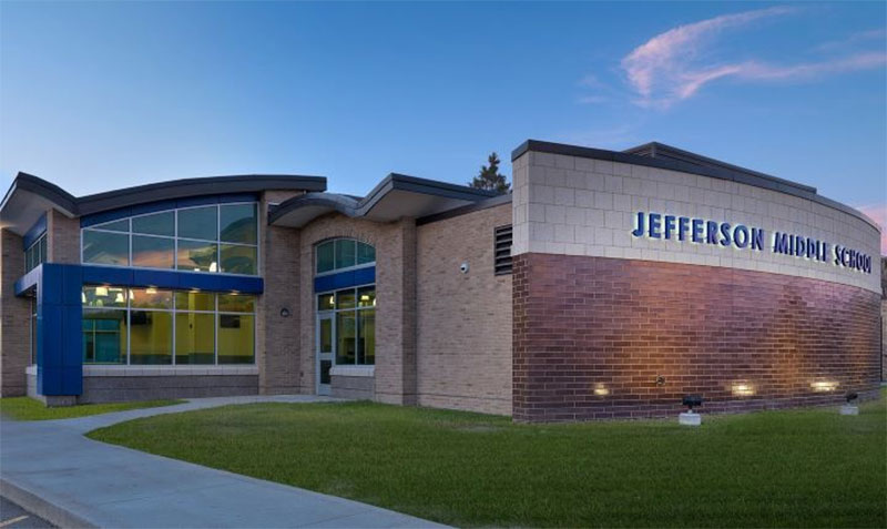Jefferson Middle School Exterior