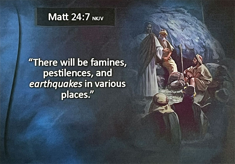 Matthew 24 7 NKJV