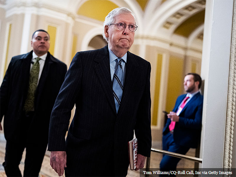 Mitch McConnell Blocked from Moving Media Cartel Bill JCPA