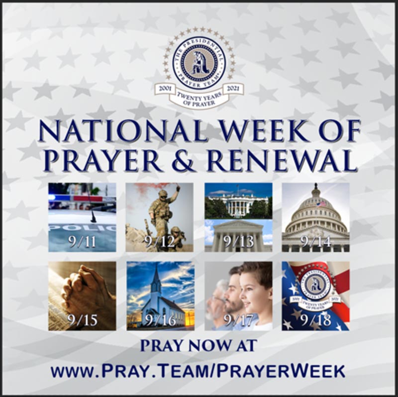 The Presidential Prayer Team Kicks Off National Week of Prayer and