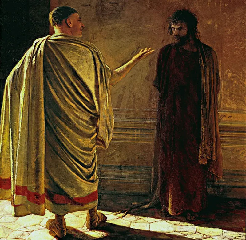 Pilatus Iudaeis Dixit Nullam Causam Invenio in Eo