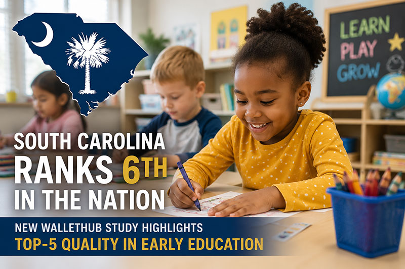 SC Ranks Among Nations Best for Early Education