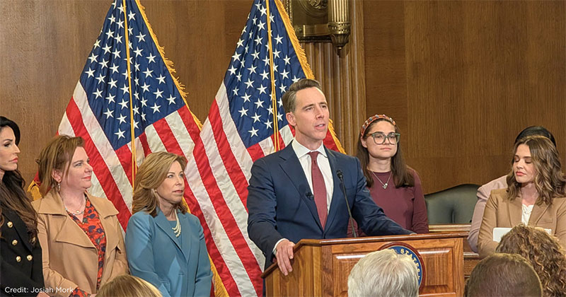 Senator Hawley Introduces the Safeguarding Women from Chemical Abortion Act