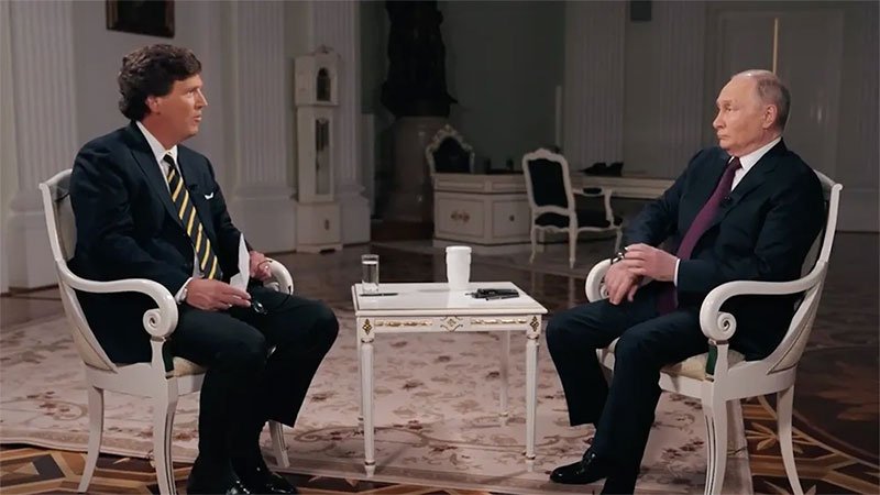 The Tucker Carlson Interview of Russian President Vladimir Putin
