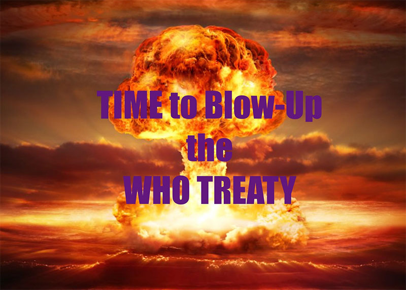 Time to Blow Up the WHO Treaty