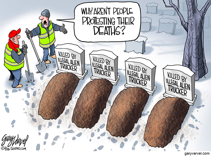 Gary Varvel Political Cartoon