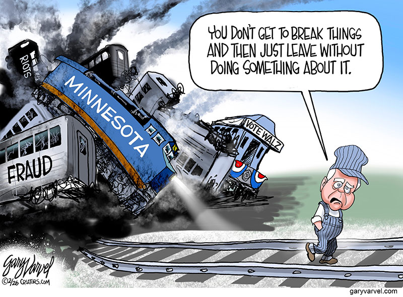 Gary Varvel Political Cartoon