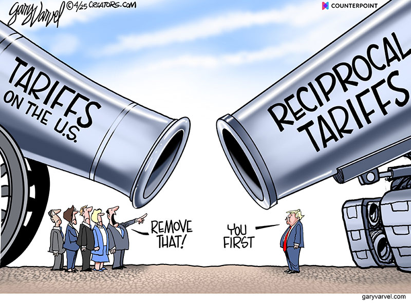 Gary Varvel Political Cartoon