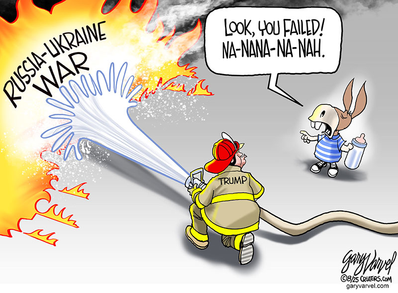 Gary Varvel Political Cartoon