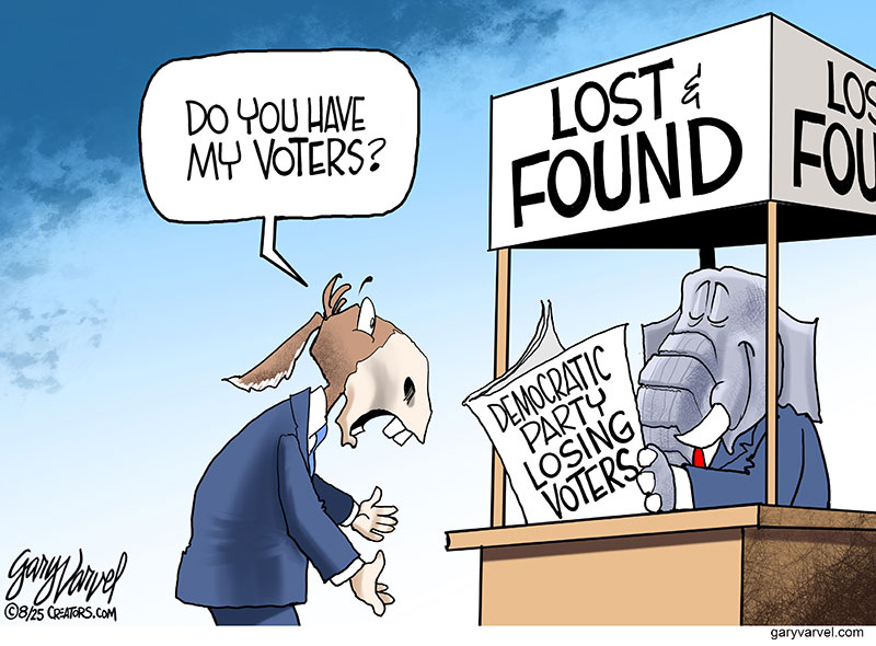 Gary Varvel Political Cartoon