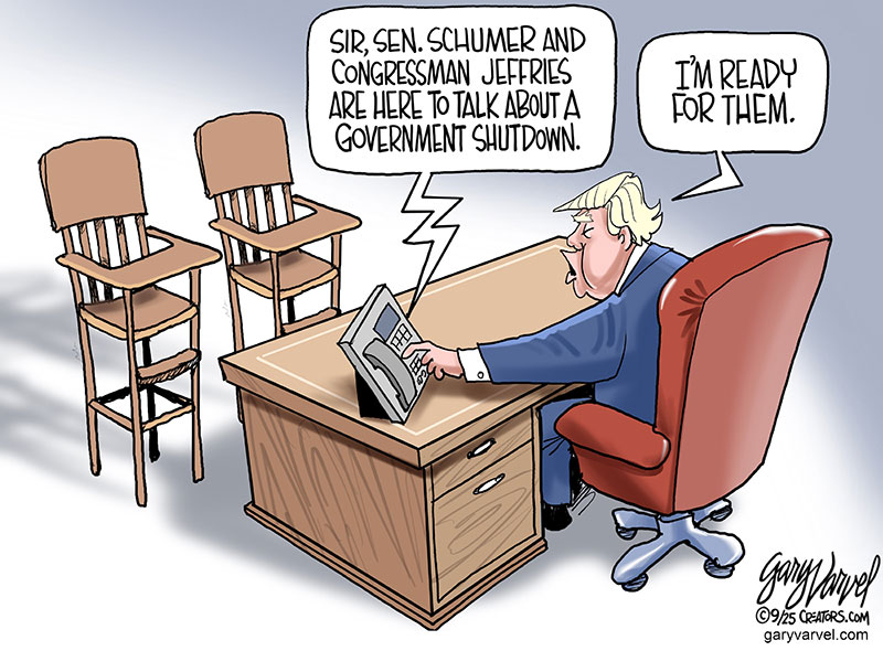 Gary Varvel Political Cartoon