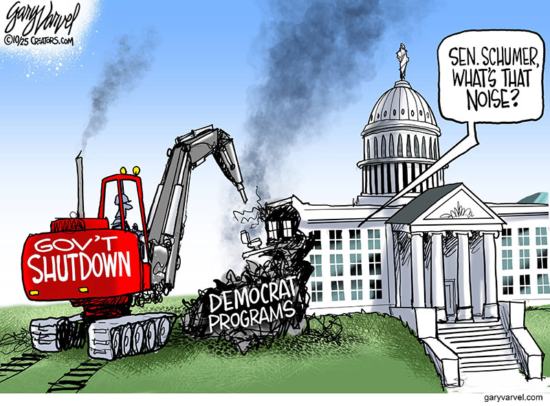 Gary Varvel Political Cartoon
