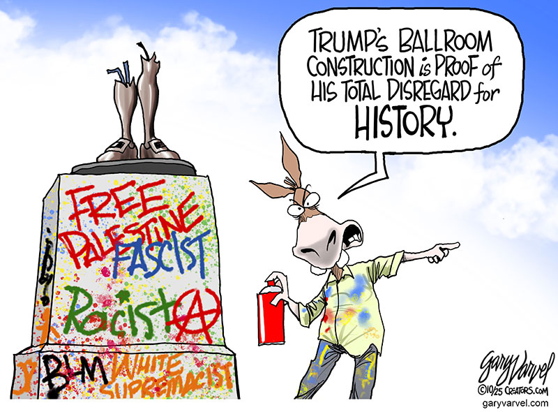 Gary Varvel Political Cartoon