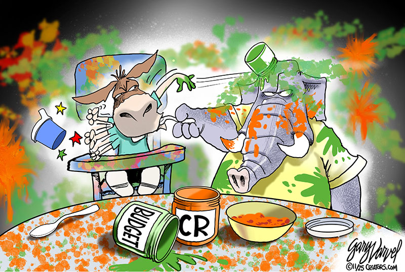 Gary Varvel Political Cartoon