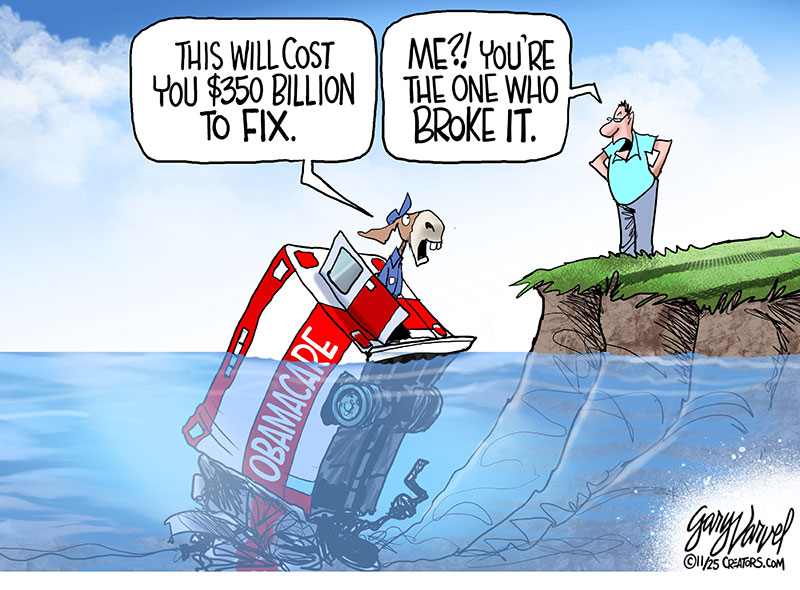 Gary Varvel Political Cartoon
