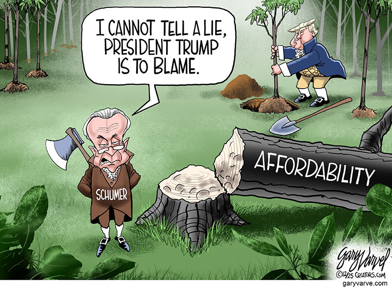 Gary Varvel Political Cartoon