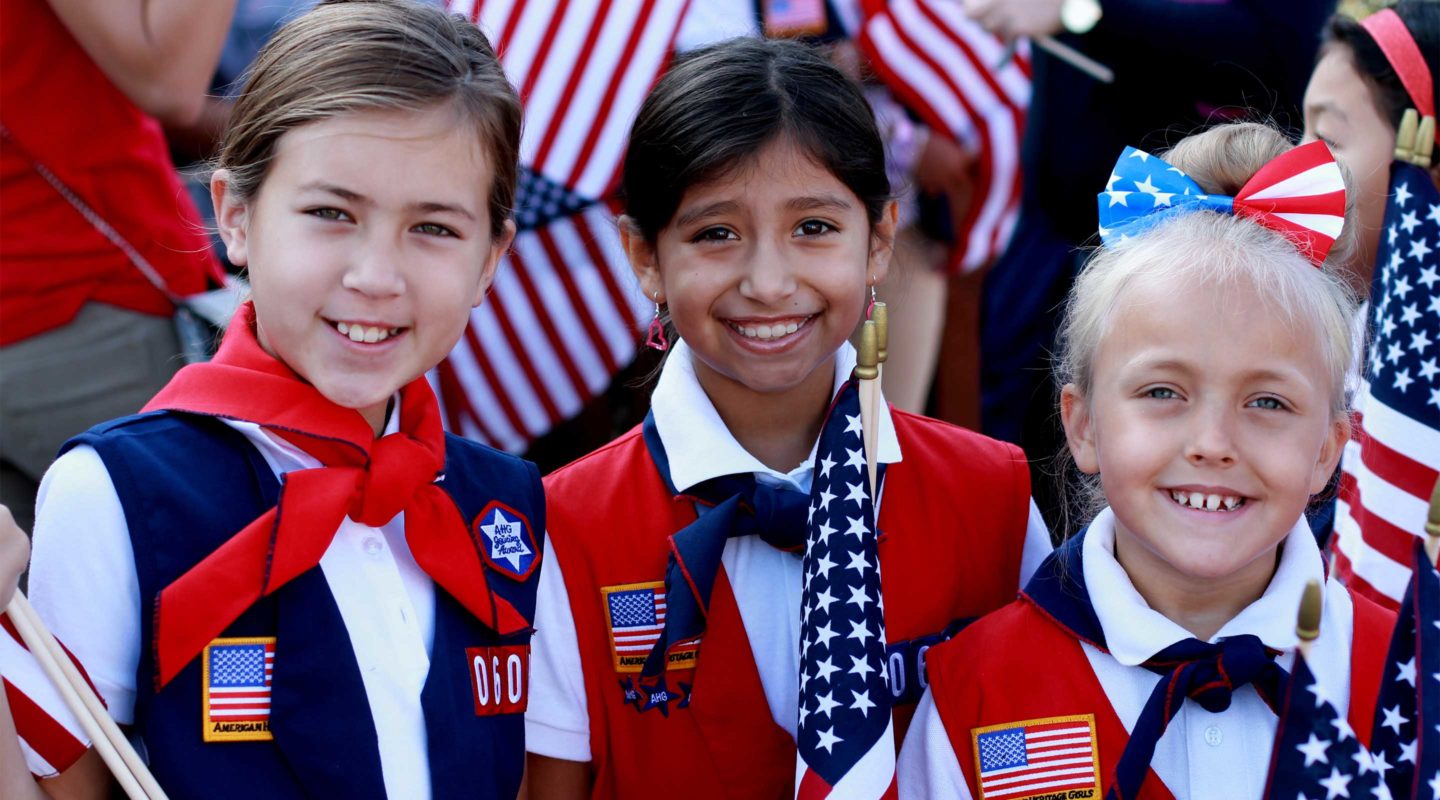 American Heritage Girls Hero Banner