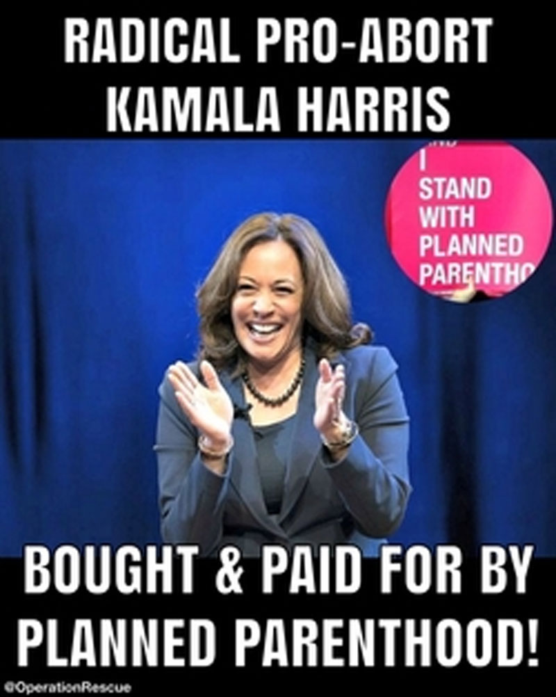 VP Candidate Harris Planned Parenthood