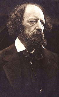 English Victorian Poet Alfred Lord, Tennyson