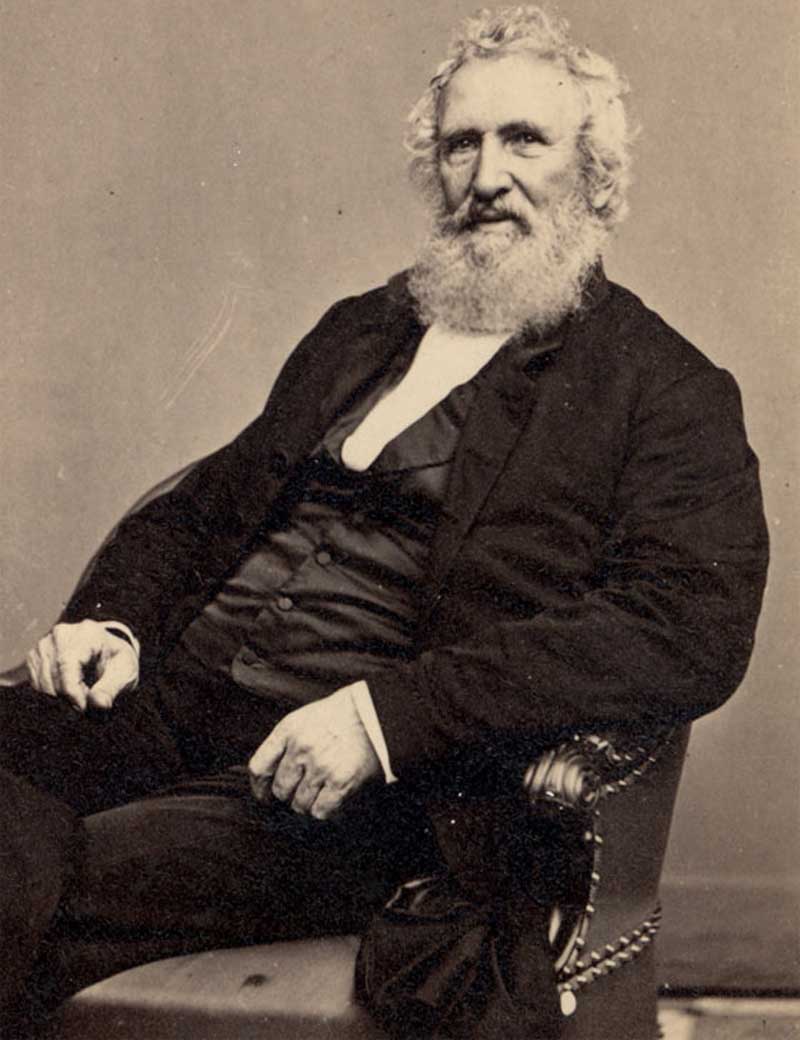 Rev. John Henry Hopkins ((1792-1868). Irish-born Episcopal Bishop of Vermont (1832-1868). Eighth Presiding Bishop of Episcopal Church in U.S. (1865-8). Defended Authority of Scripture and Providential view of slavery.