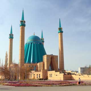 Mosque in Pavlodar, Kazakhstan