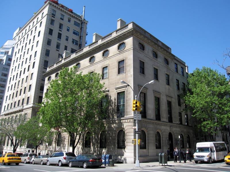 PRATT HOUSE--CFR HEADQUARTERS IN NYC