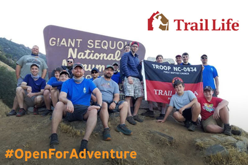 OPEN FOR ADVENTURE: Trail Life USA (www.TrailLifeUSA.com) -- America's leading faith-based adventure group for boys -- has launched a new campaign to get young people out into the great outdoors, and inspire them to become the next 