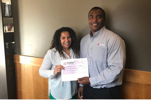 Dawn Arvelo, a Johnson C. Smith University student, received a 2018 Academic Scholarship from Triangle Pest Control.