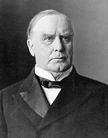 William McKinley, elected 1896.  First conservative Republican President.